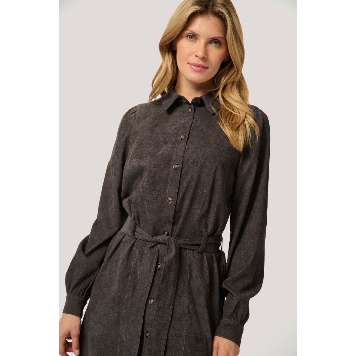 Dress marron major brown c., KAFFE