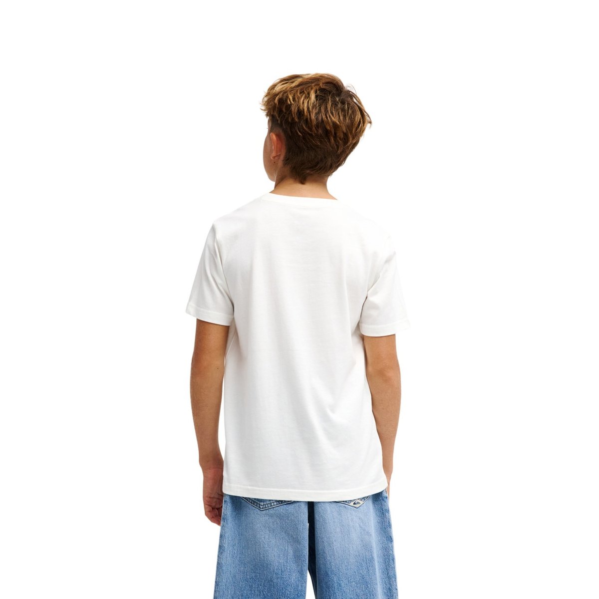T-Shirt manches courtes FISHING blanc snow white, QUIKSILVER