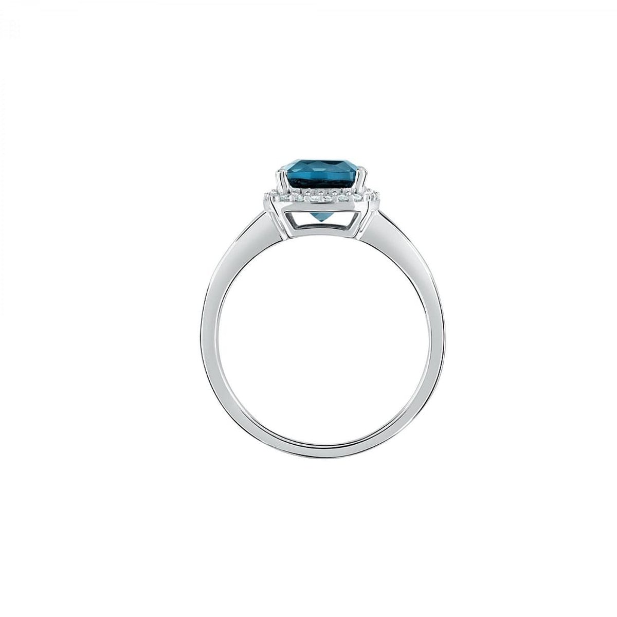 Bagues en Diamant/or 375/1000/topaze et Topaze argent, CLEOR