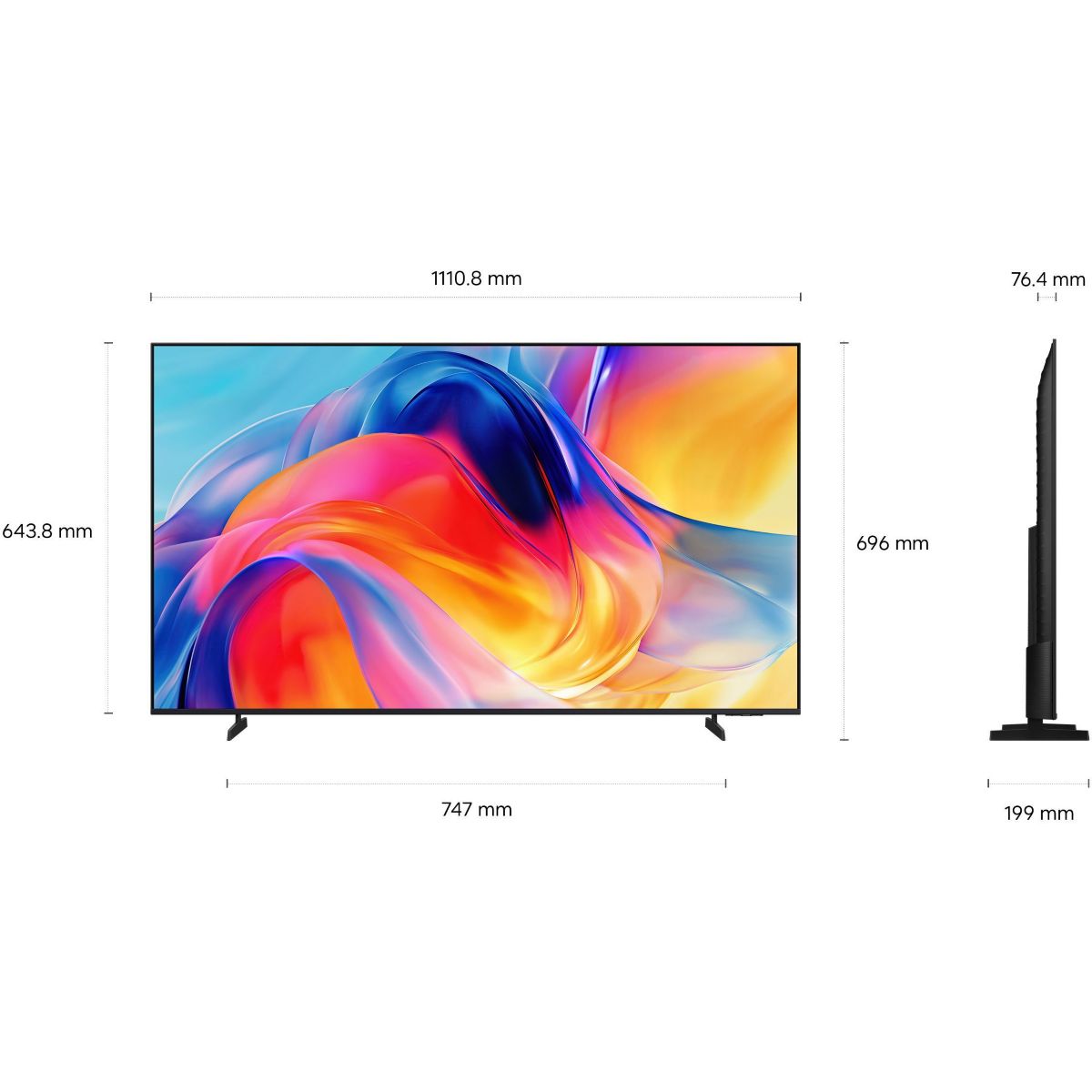 TV Mini LED TU50M72H (2026) 50" (125 cm) 4K - Smart TV avec IA couleur unique, SAMSUNG