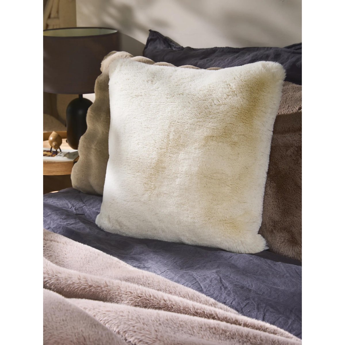 Housse de coussin DAVE crème, BENUTA
