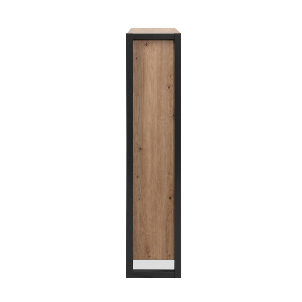 Meuble à chaussures 3 portes abattantes ALVA chêne, PIER IMPORT
