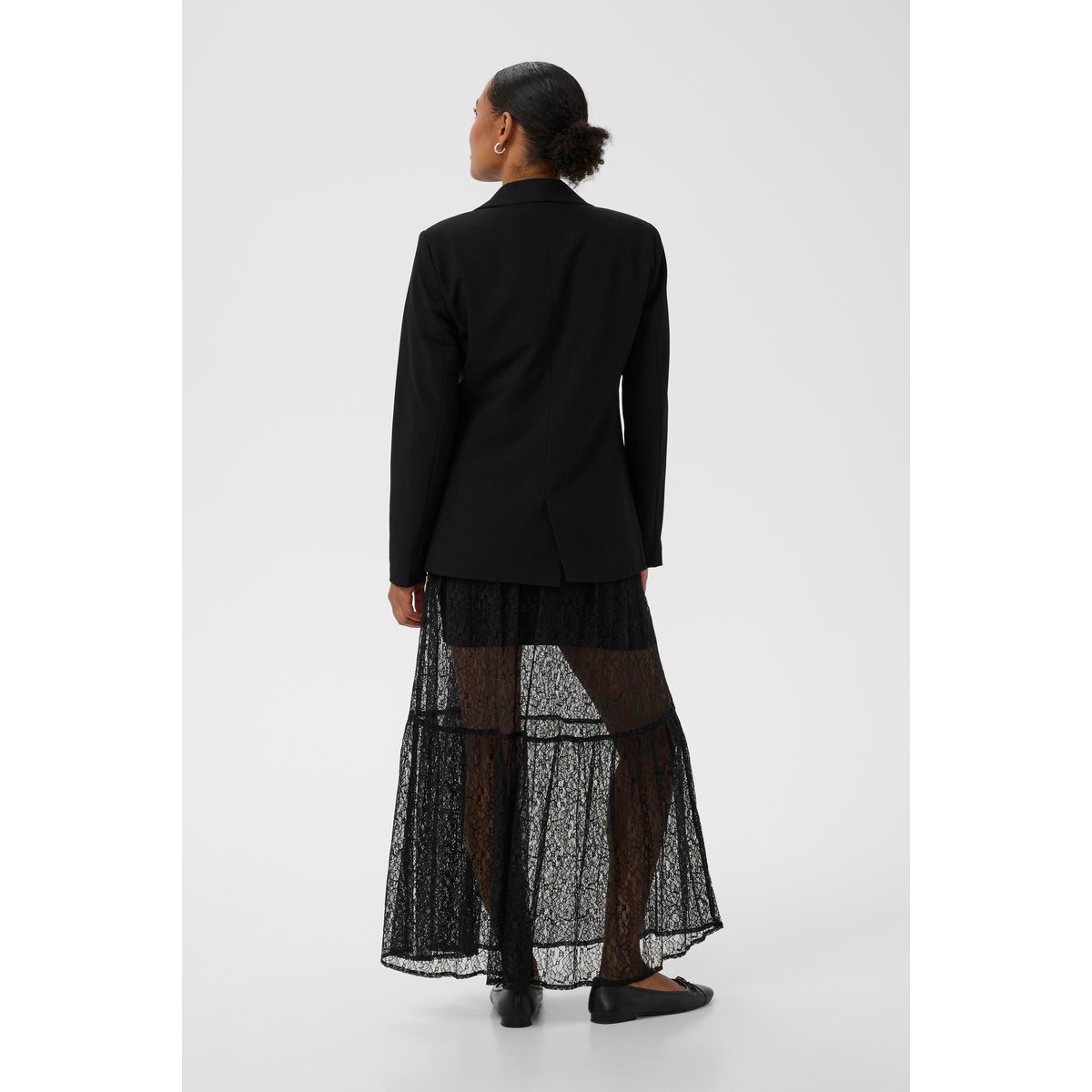 Jupe casual noir, KAFFE