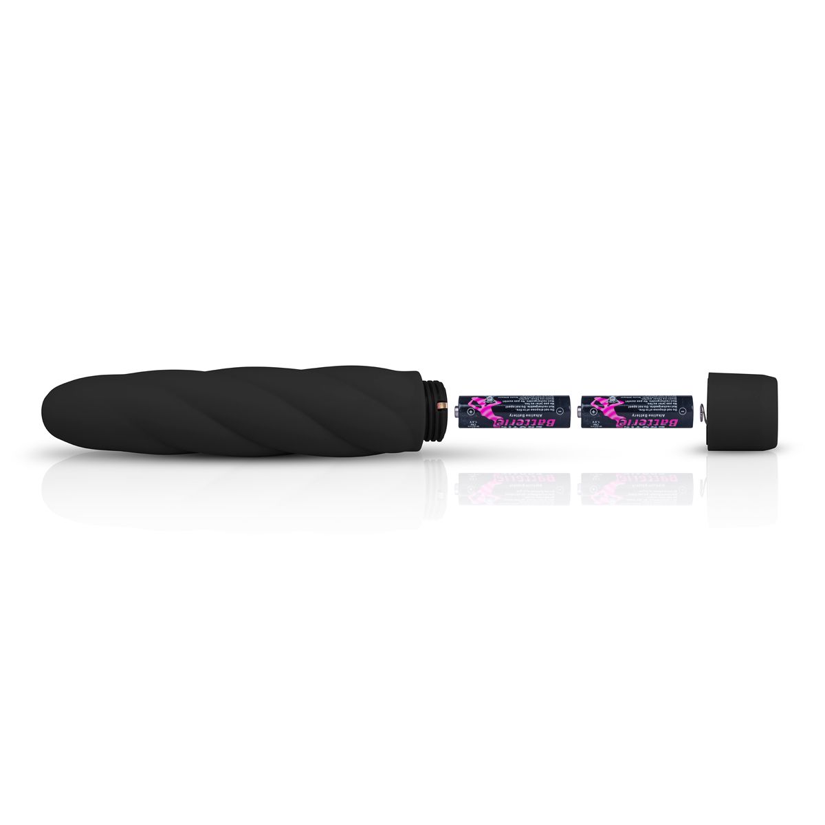Vibromasseur en silicone noir, EASY TOYS