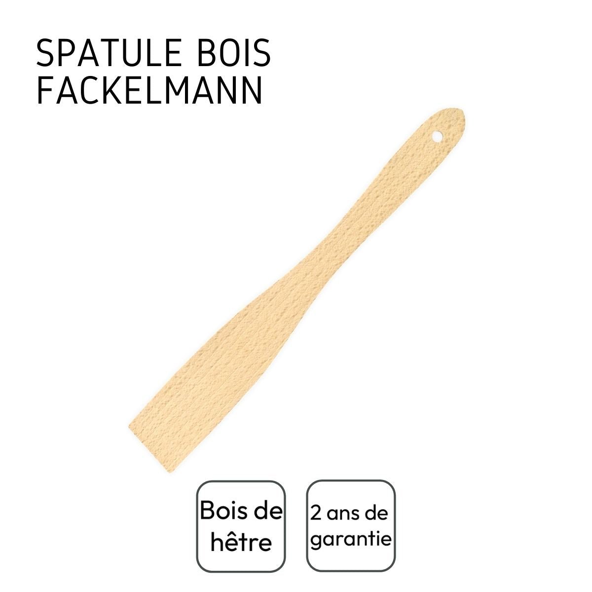 Ensemble de 2 Spatules de cuisine WOOD EDITION bois, FACKELMANN