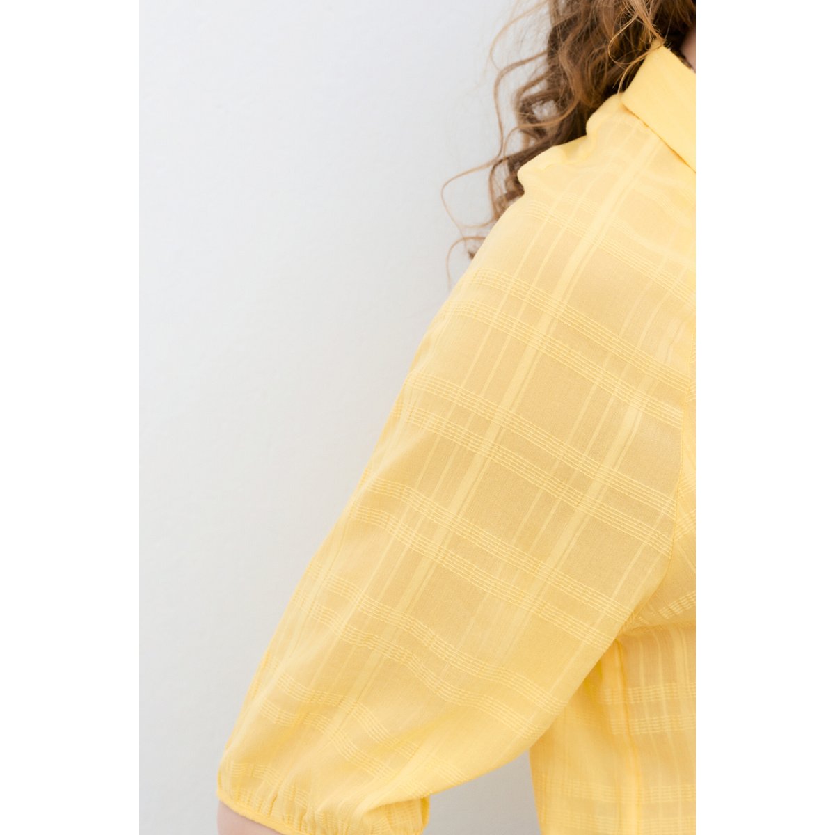 Chemisier Czelly jaune, CAROLL