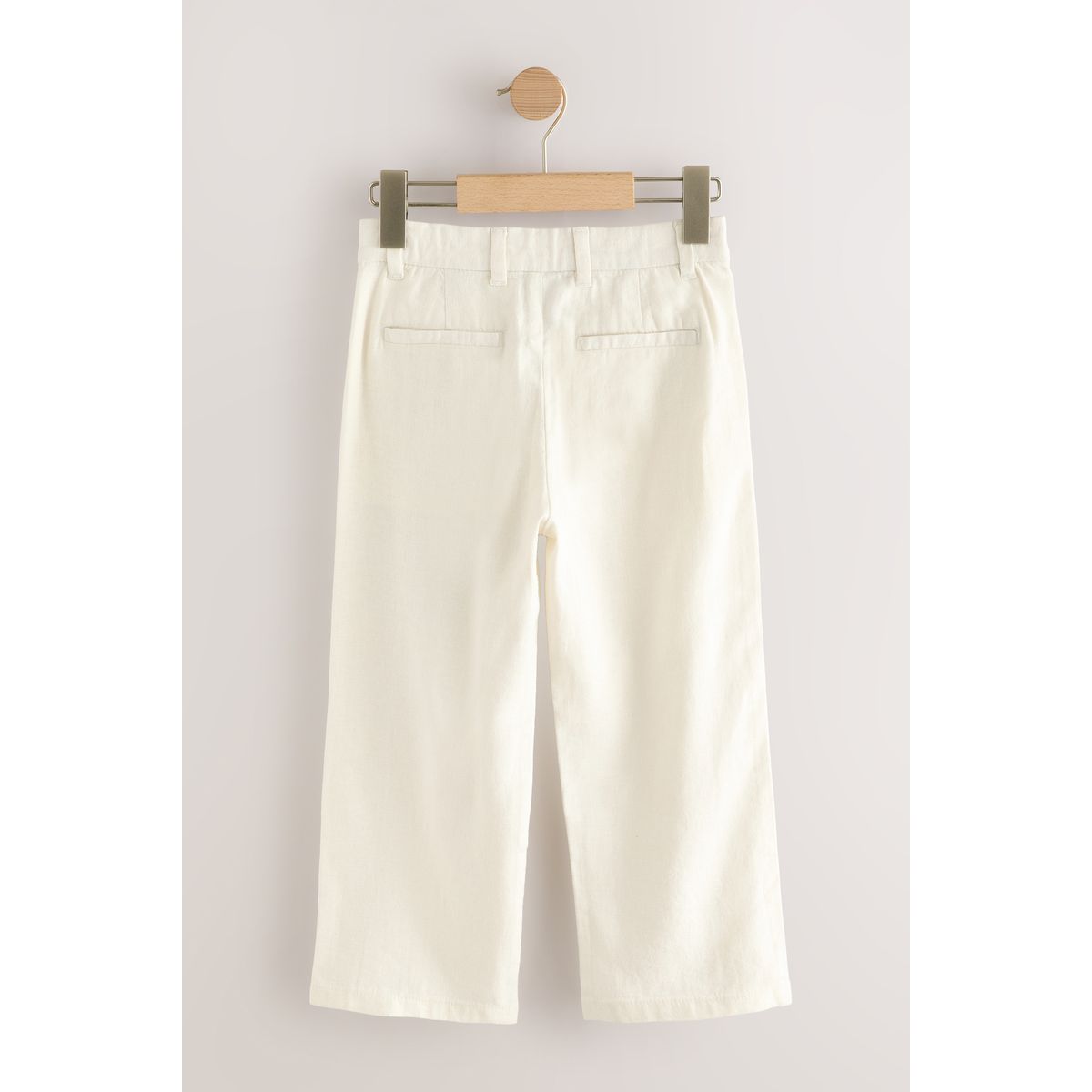 Pantalon habillé en lin écru, NEXT