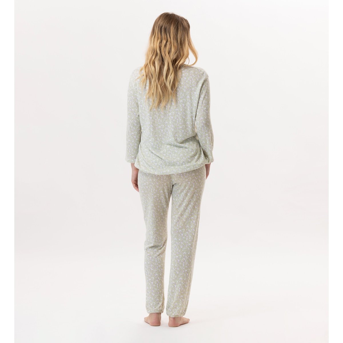 Jogging en viscose CALISSON 912 vert, LE CHAT