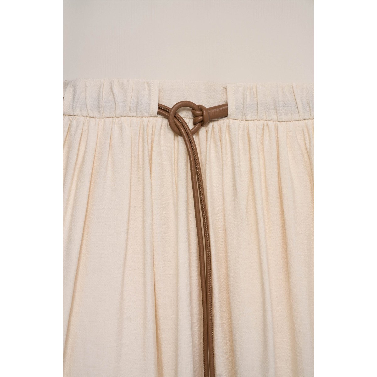 ROBE AVEC MÉLANGE DE MATIÈRES beige, SALSA JEANS