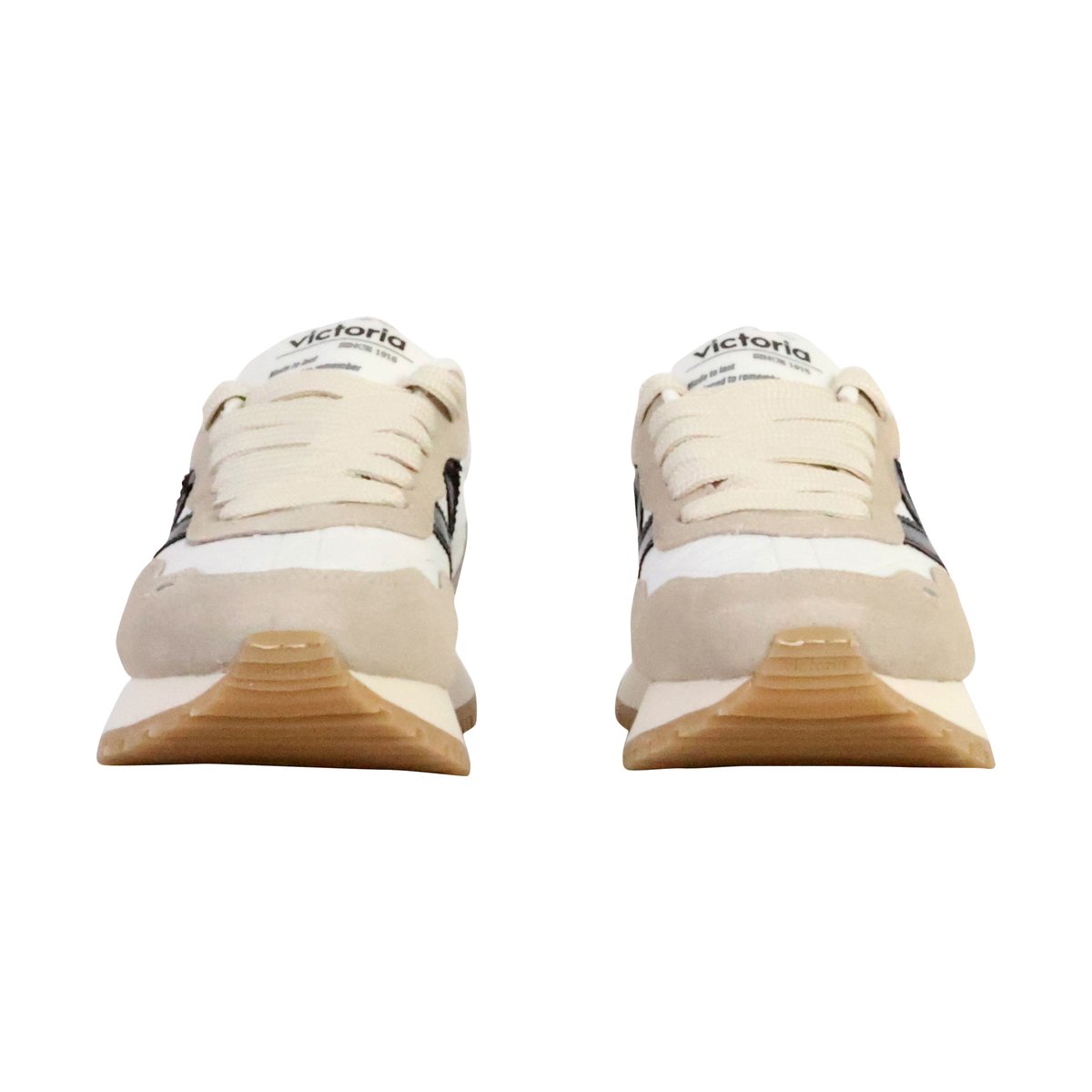 Basket Cuir negro, VICTORIA