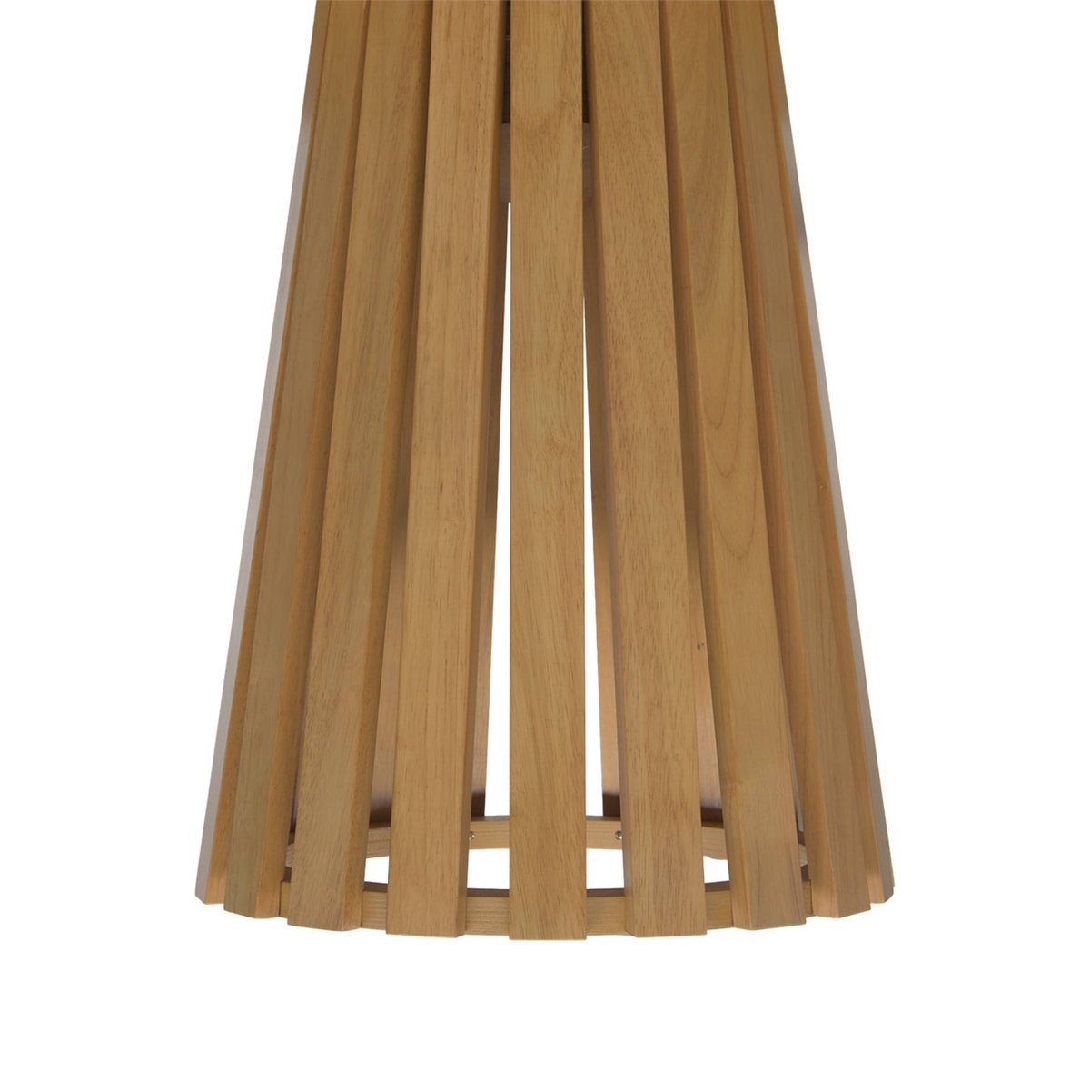 Table à manger ronde bois d'hévéa placage chêne 4 places ANGÈLE noir, SWEEEK