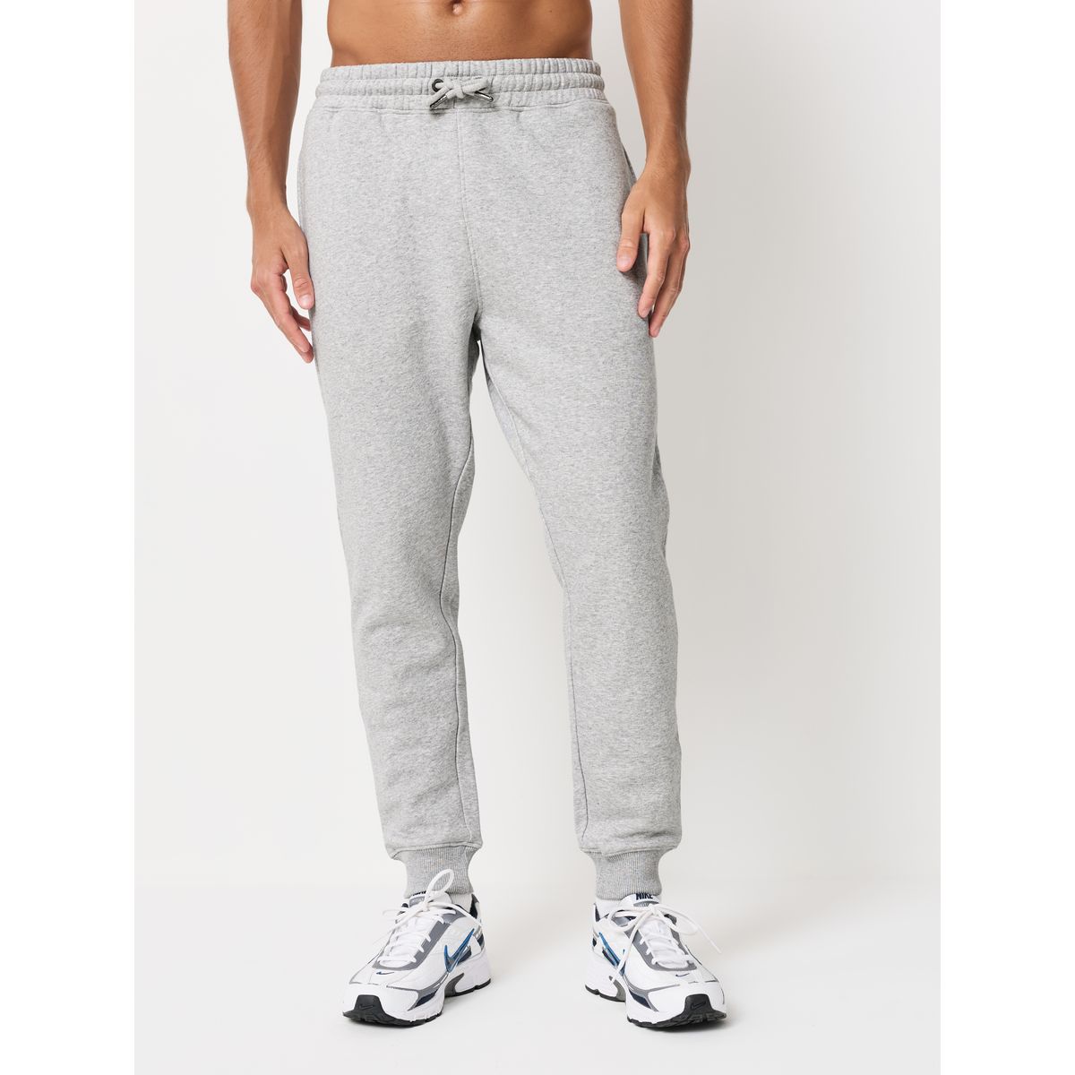 Jogging droit en jersey de coton, lot 3 noir/bleu marine/gris, NEXT