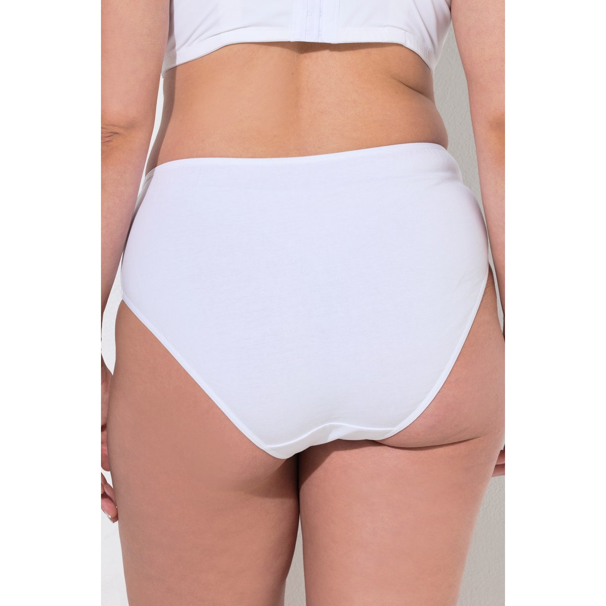Lot de 3 culottes midi beige clair, ULLA POPKEN