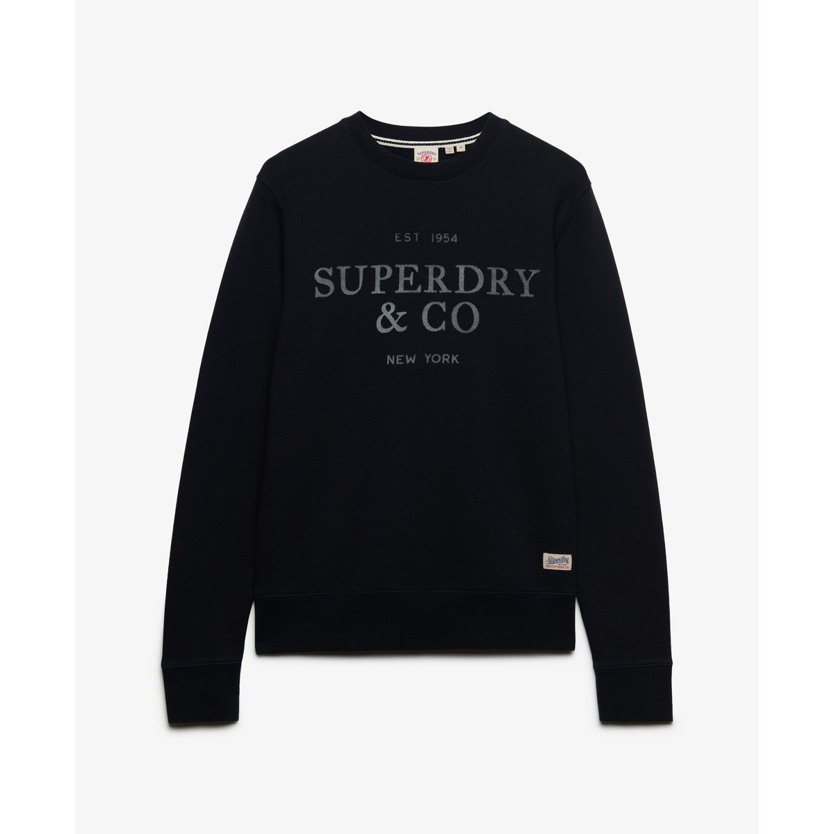 Sweat 1954 Company Coupe Décontractée bleu marine foncé, SUPERDRY