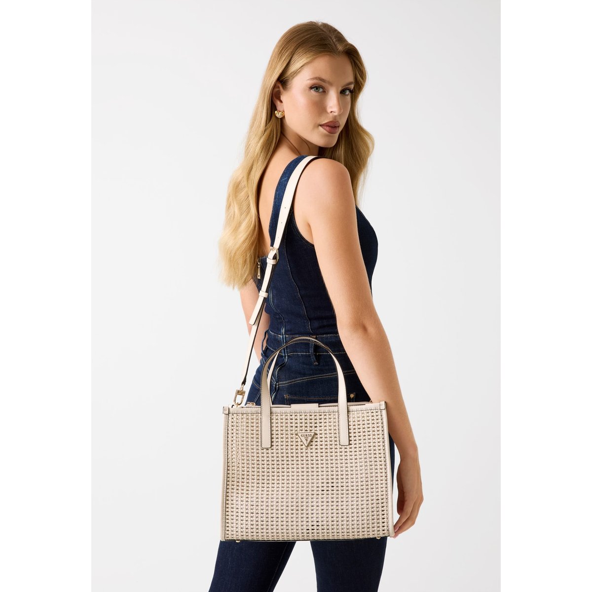 Sac À Main Brigitta beige, GUESS