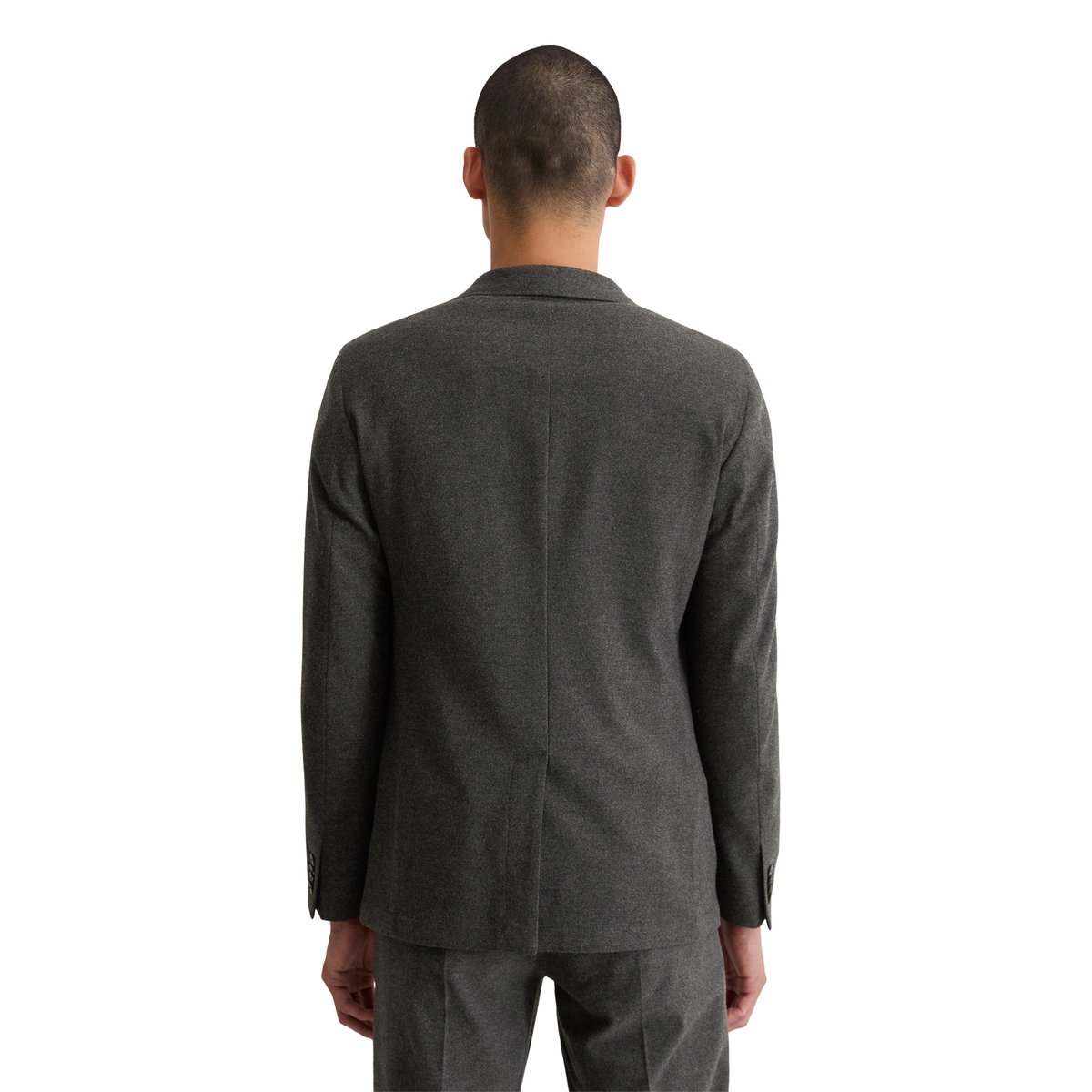 Veste shaped en tech flannel de haute qualité noir, MARC O'POLO
