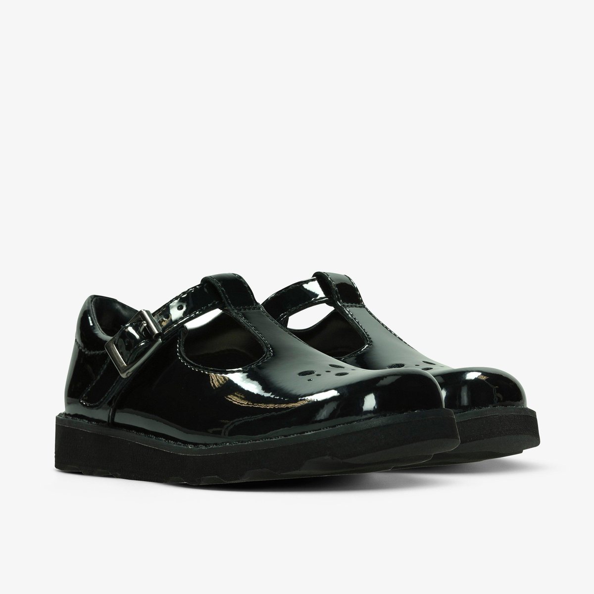Derbies Brevet Coupe Large CROWN WISH noir, CLARKS