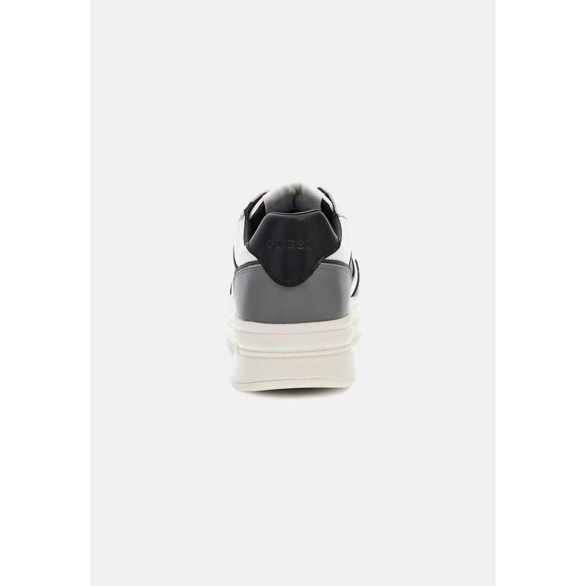 Sneakers Winno Cuir Mélangé noir, GUESS