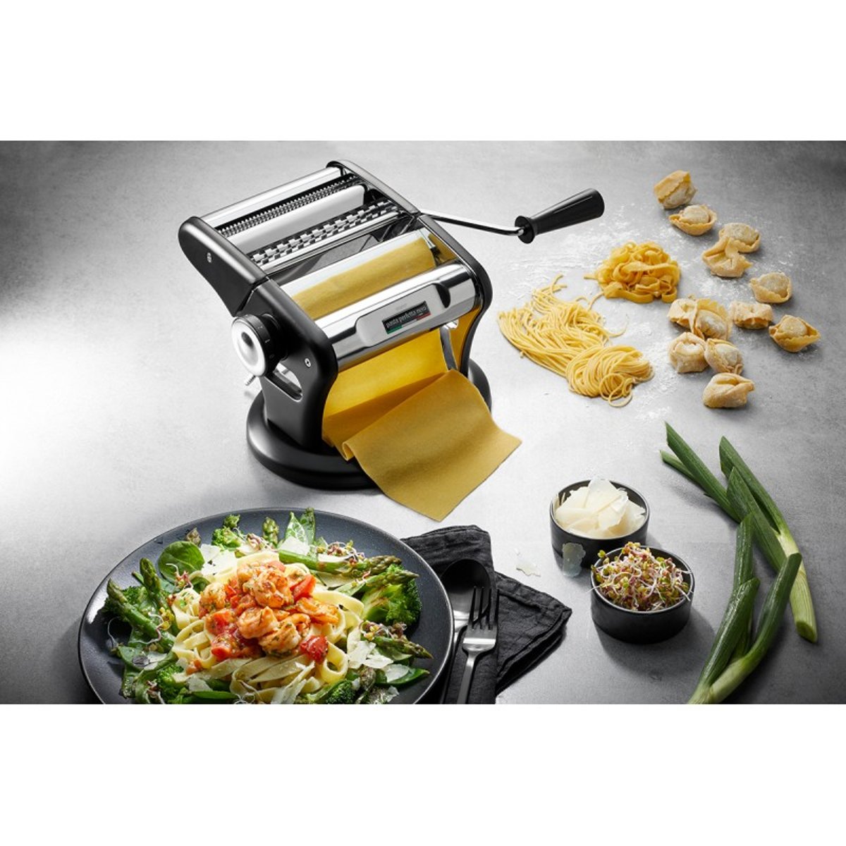 Machine à pâtes professionnelle PASTA PERFETTA EXCELLENCE couleur unique, GEFU