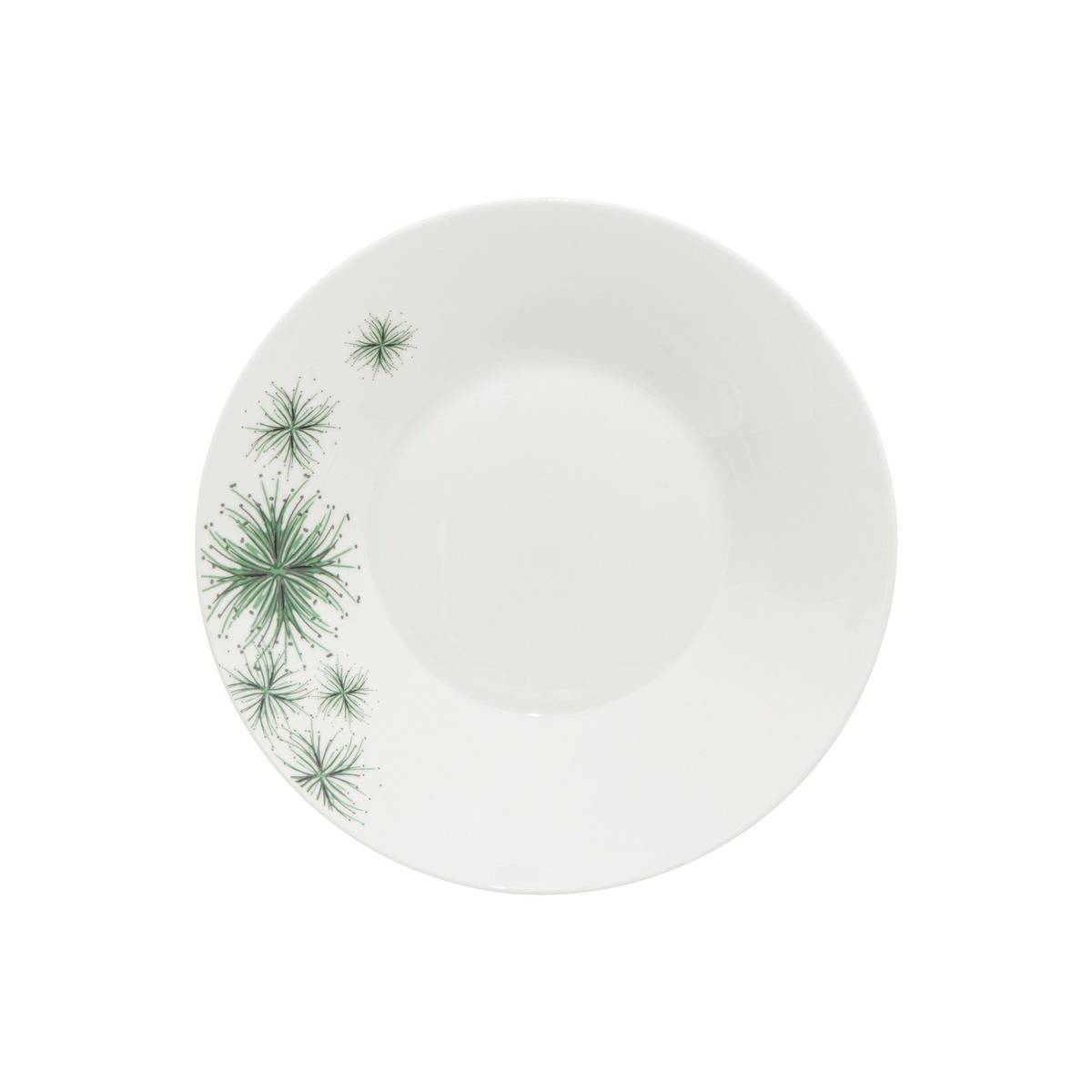 Service de table 18 pièces en céramique BENGAL blanc, SECRET DE GOURMET