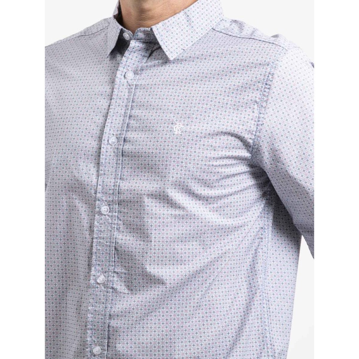 Chemise Manches Longues Pur Coton Tivamor bleu, RITCHIE