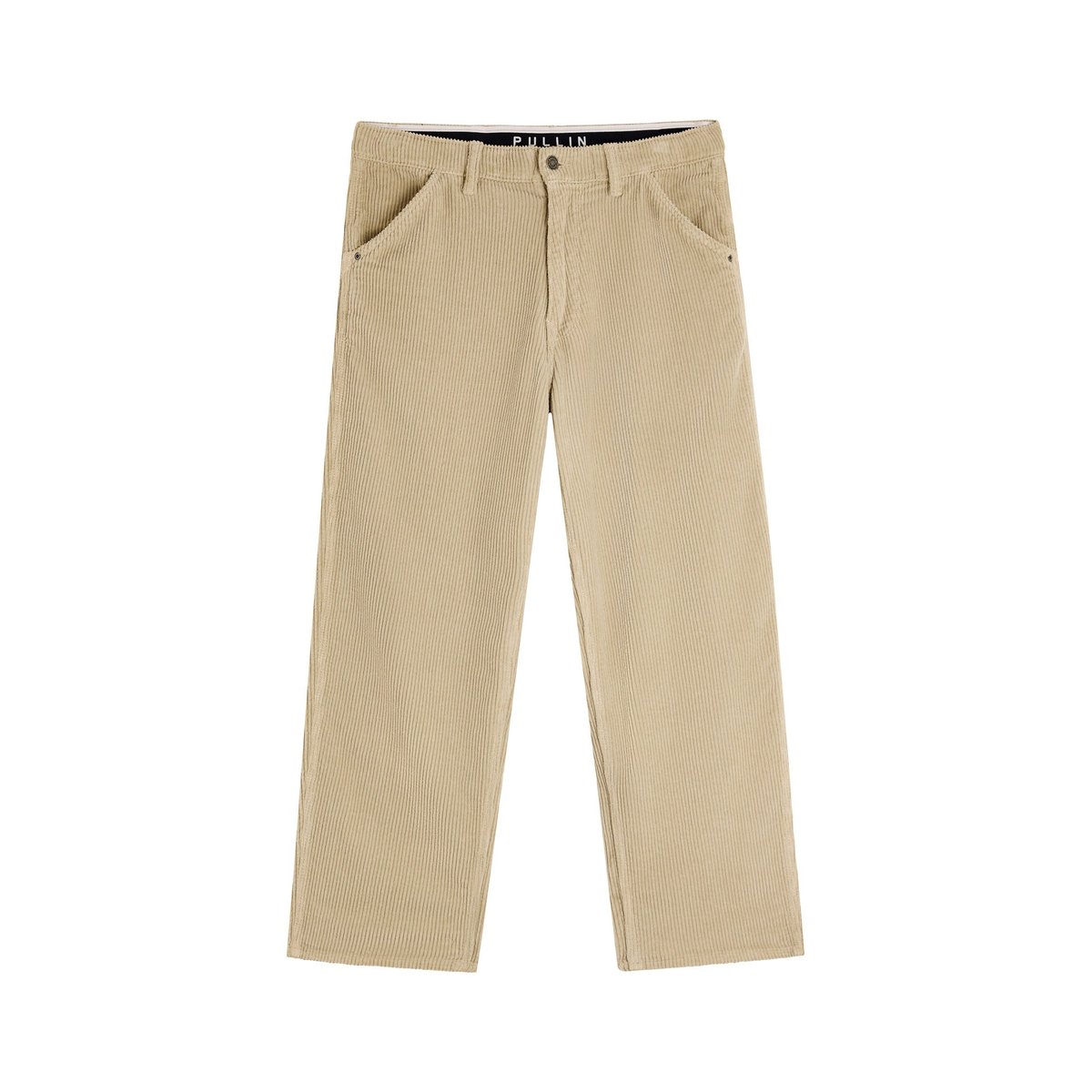 PANTALON BAGGY VELOURS GRAVEL beige, PULLIN