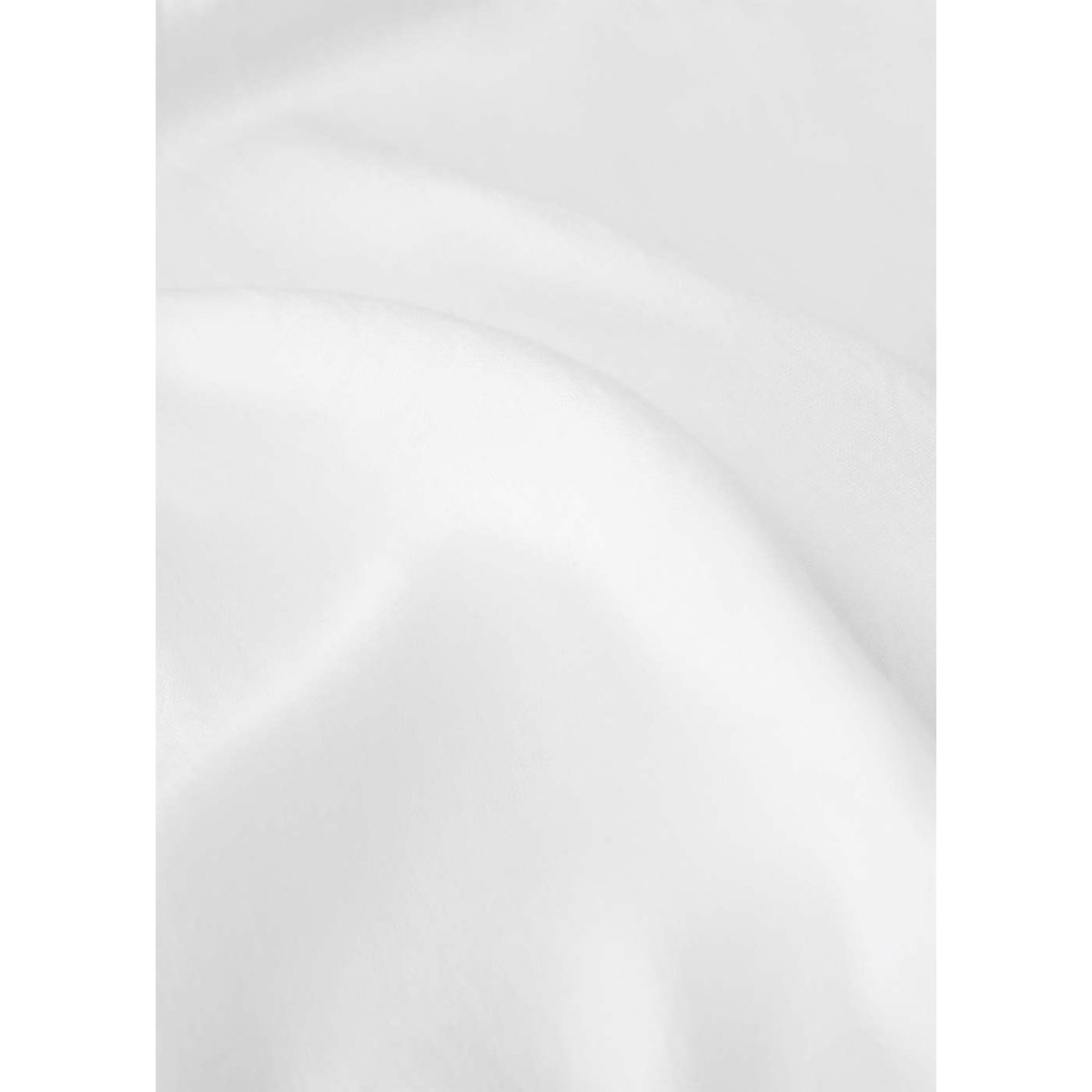 Drap-housse lin lavé lit 150 cm blanc, MANGO HOME