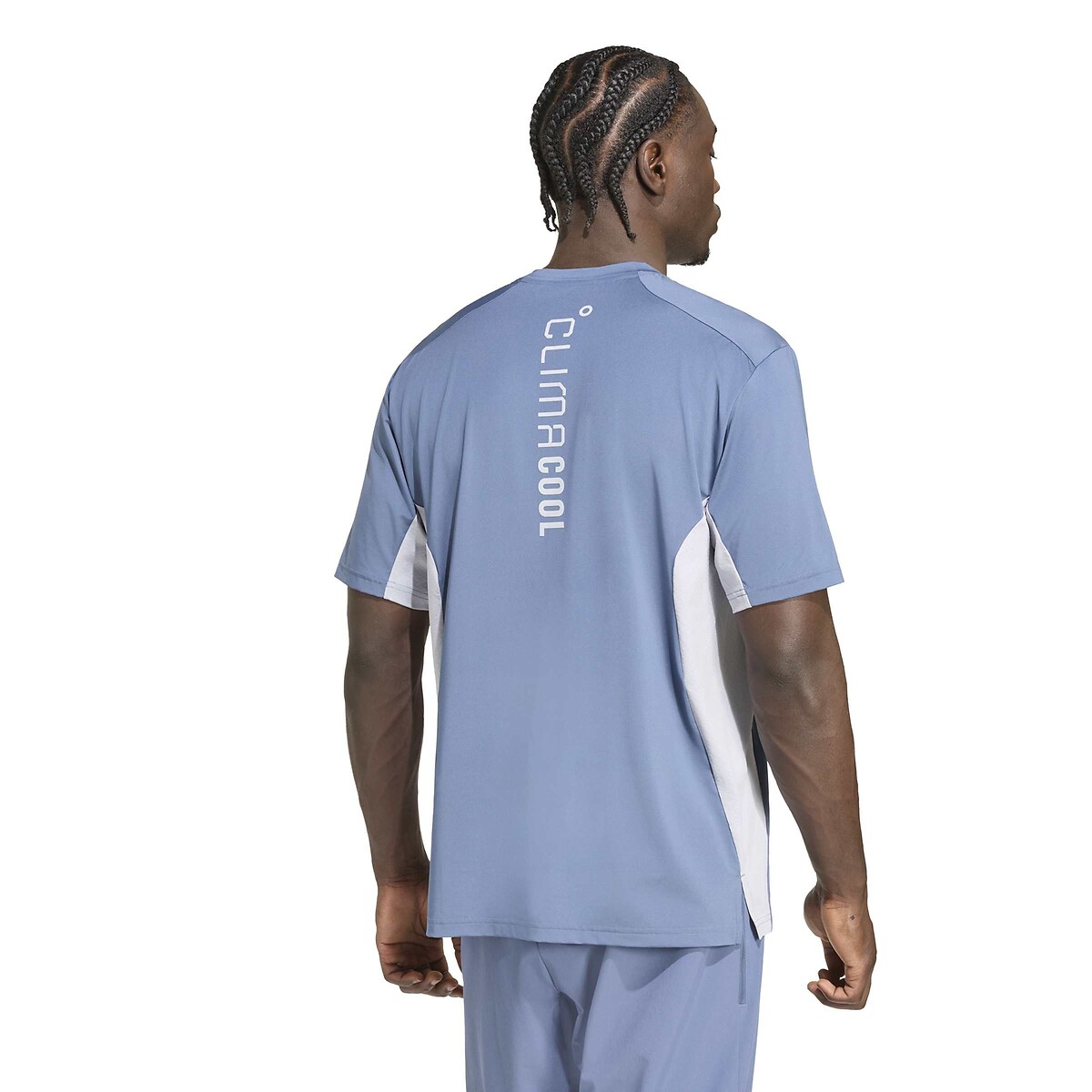 Trainingsshirt met korte mouwen, INTENSITY blauw/grijs, adidas Performance