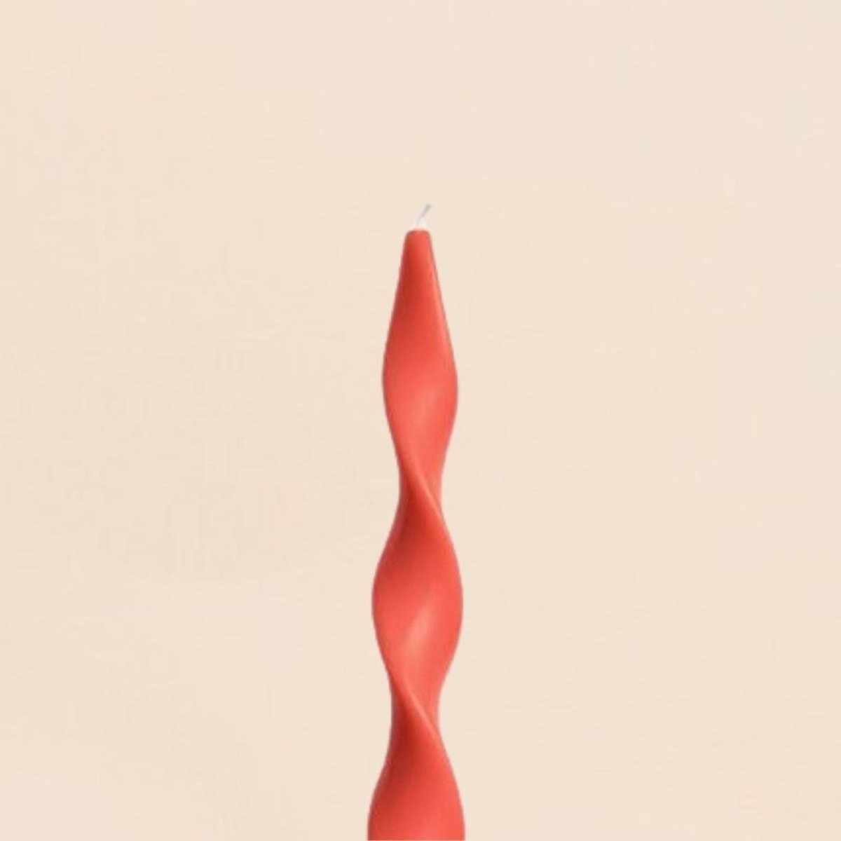 Bougie spirale 40cm rouge, ORIGINALHOME