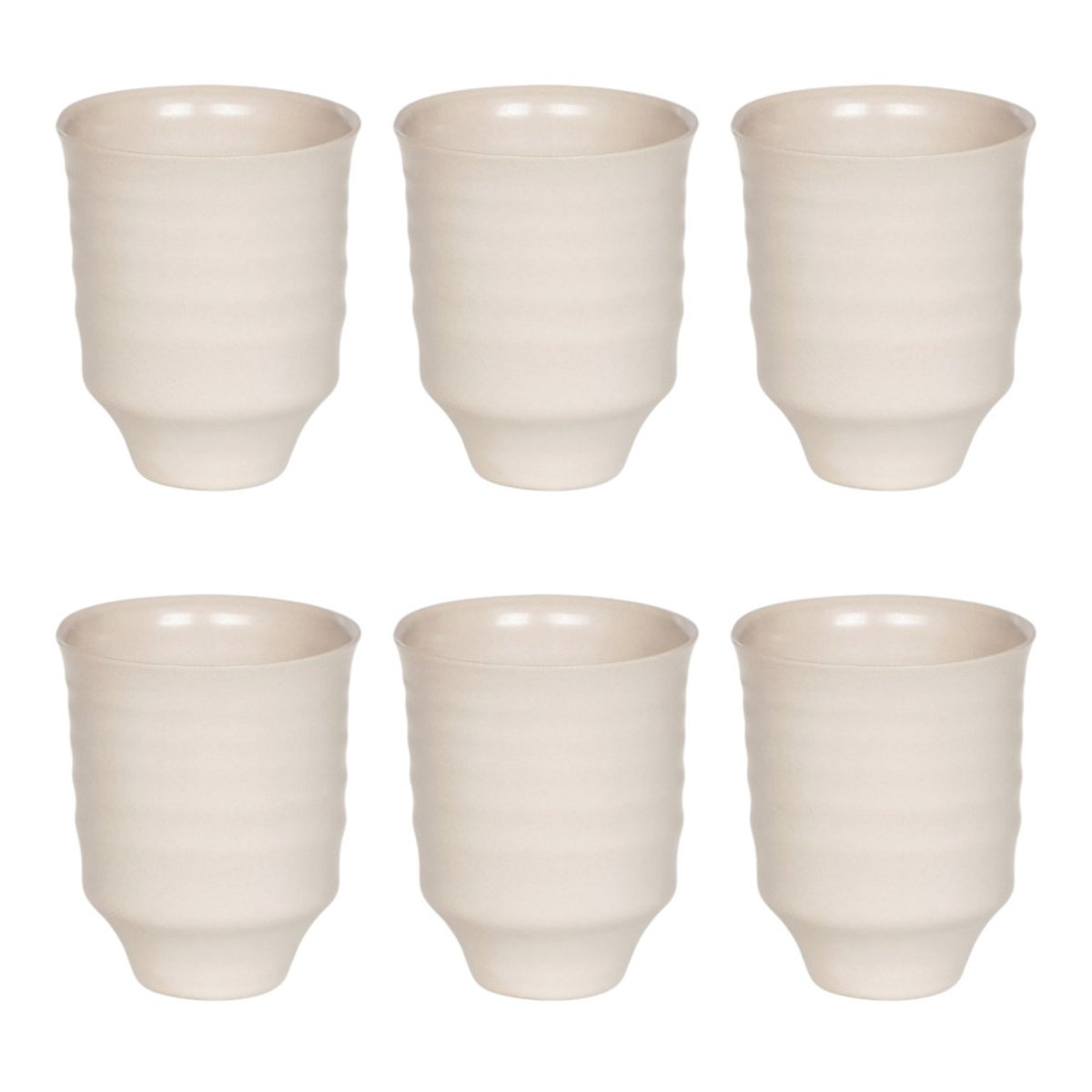 Gobelet 20 cl (lot de 6) - CHADO blanc, TABLE PASSION