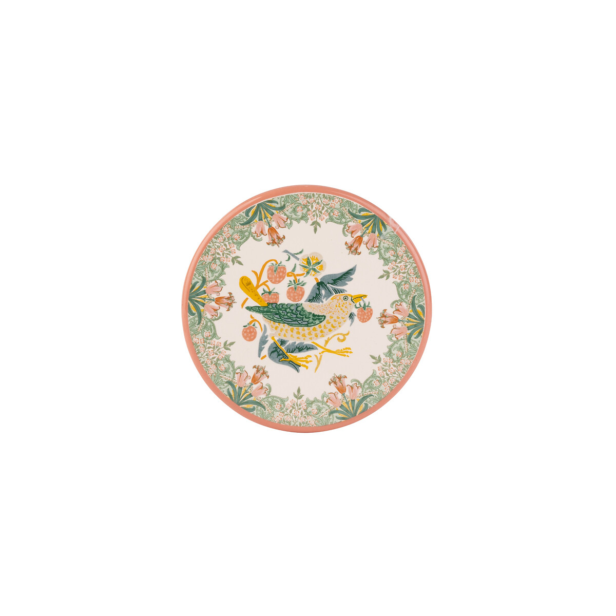 Set of 4 Kitchen Garden Coasters multi-coloured, WILLIAM MORRIS AT HOME