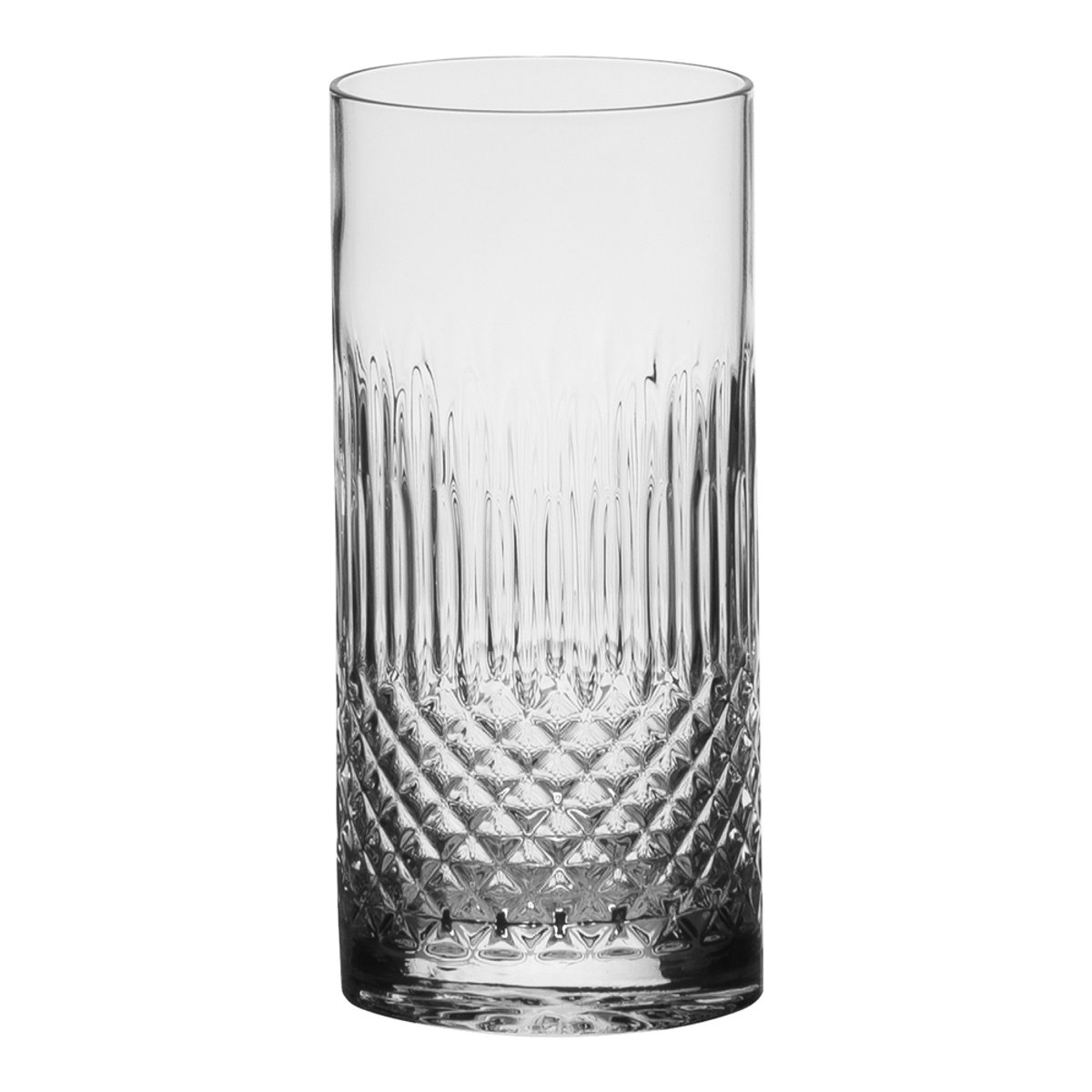 Boîte de 4 gobelets hauts Diamante 48 cl - DIAMANTE transparent / cristal, BORMIOLI LUIGI