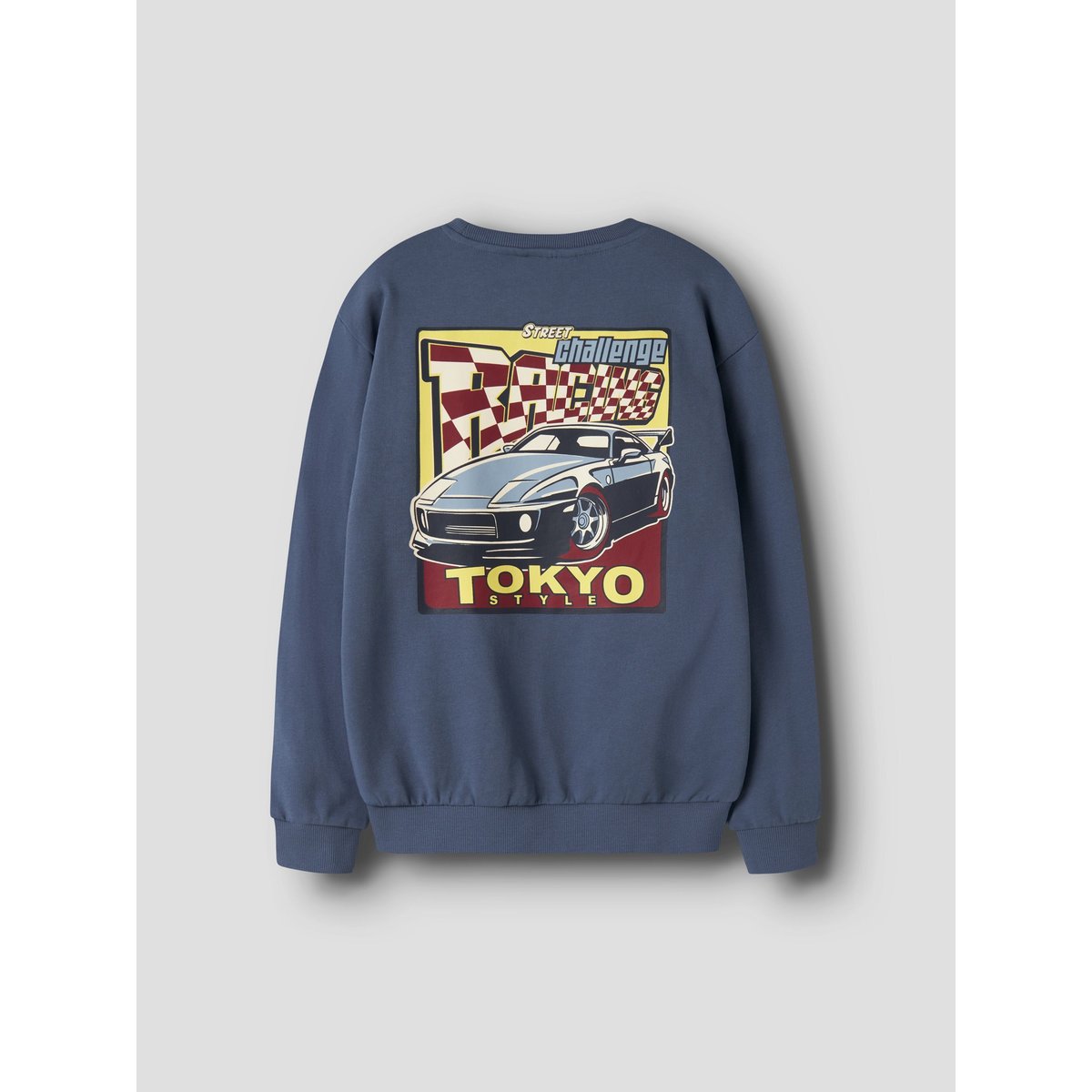 Sweat-Shirt vintage indigo, NAME IT