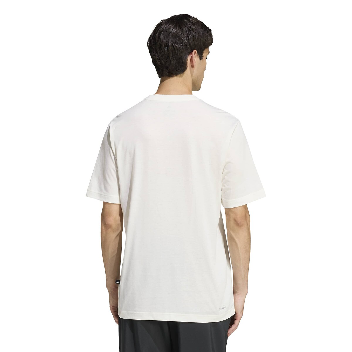 T-shirt met korte mouwen TIE-INS wit, ADIDAS SPORTSWEAR
