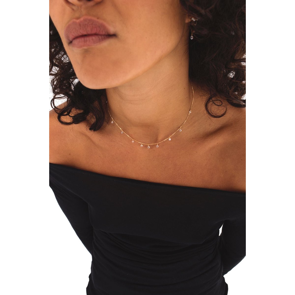 Collier Eloïse - Or 750‰ - Diamant blanc diamant blanc, YAY PARIS
