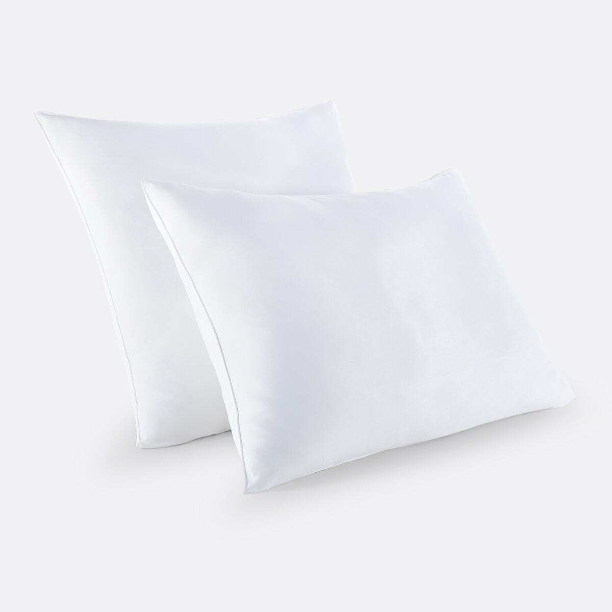 Lot 2 oreillers fermes protect antiacarien blanc, LA REDOUTE INTERIEURS