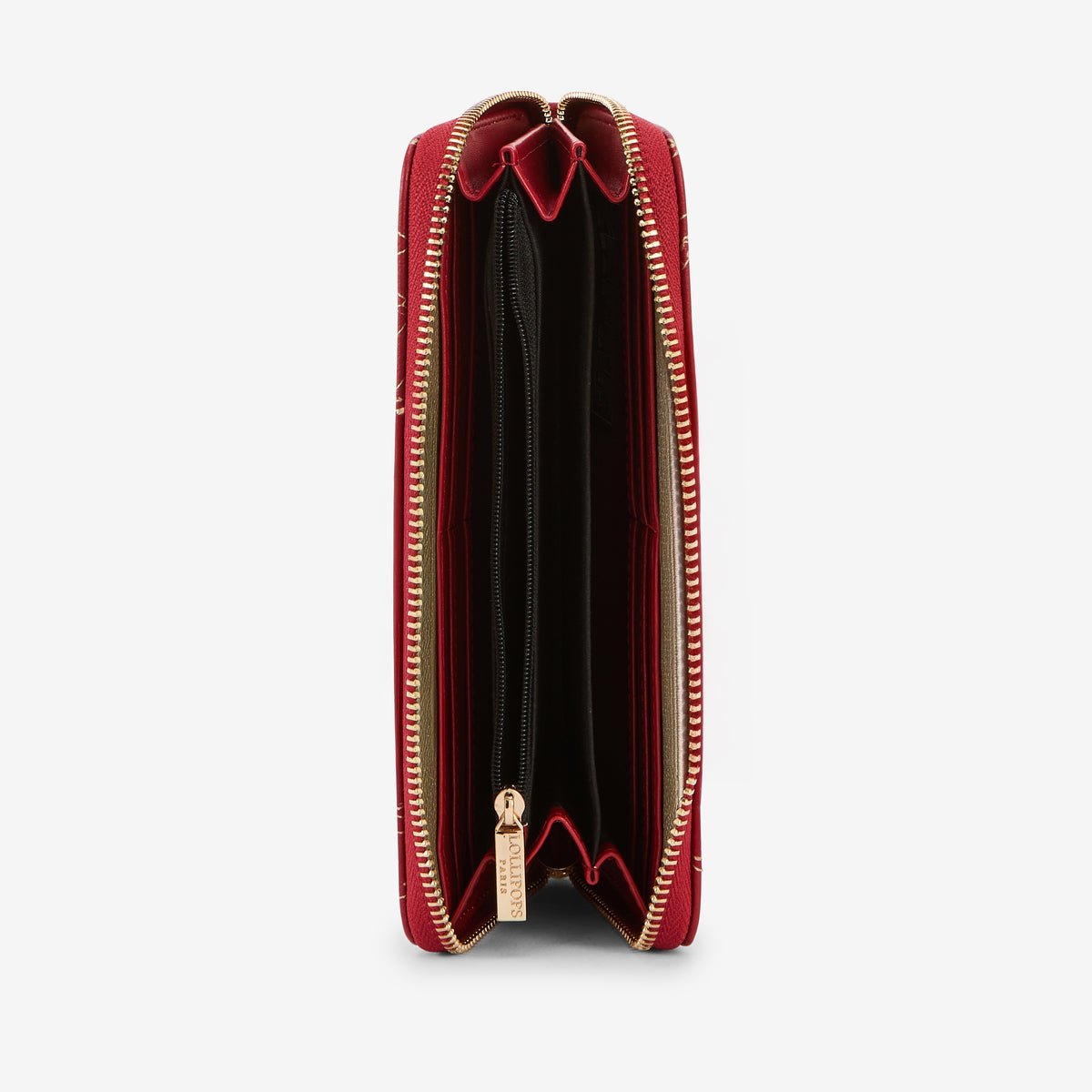 Grand portefeuille  Sya rouge, LOLLIPOPS