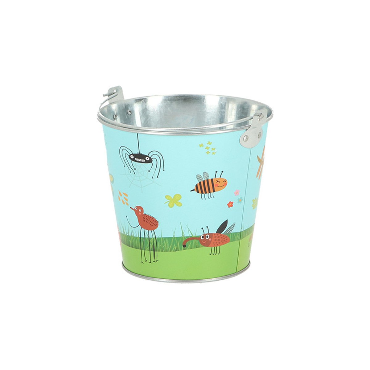 Seau enfant motif insectes couleur unique, ESSCHERT DESIGN