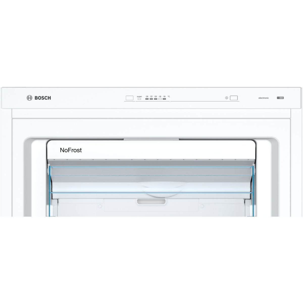 Congélateur Armoire Gsn58vwev blanc, BOSCH