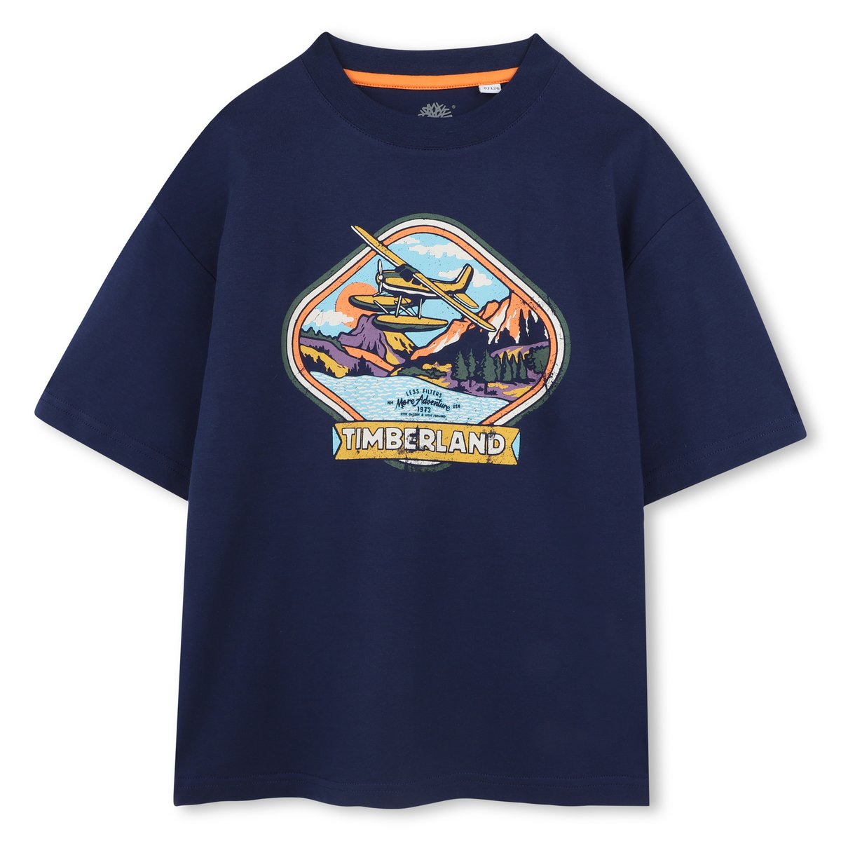 T-shirt avec imprimé placé medieval blue, TIMBERLAND