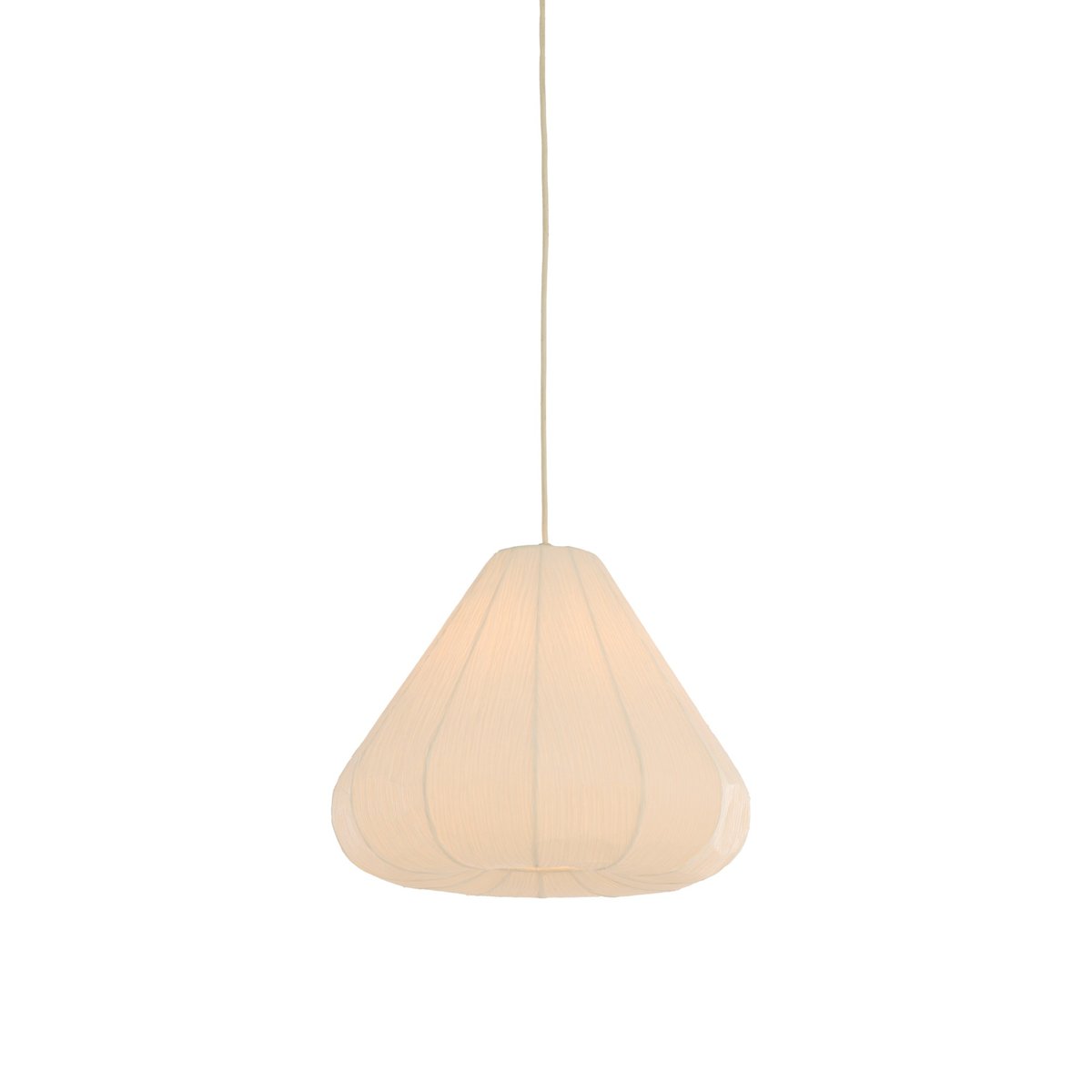 Lampe Suspendue Métal SARELLA blanc, LIGHT & LIVING