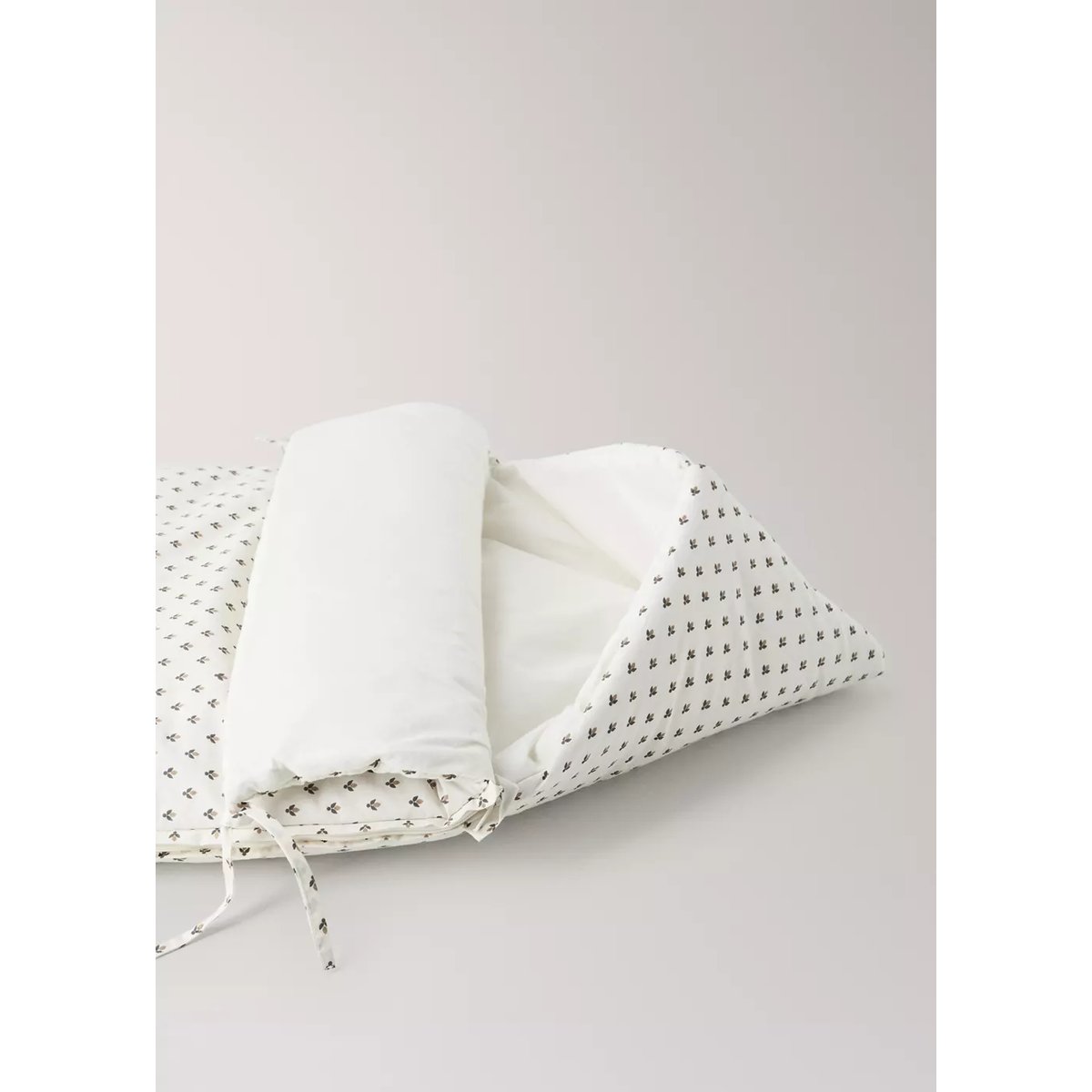Sac à poussette coton imprimé kaki, MANGO HOME
