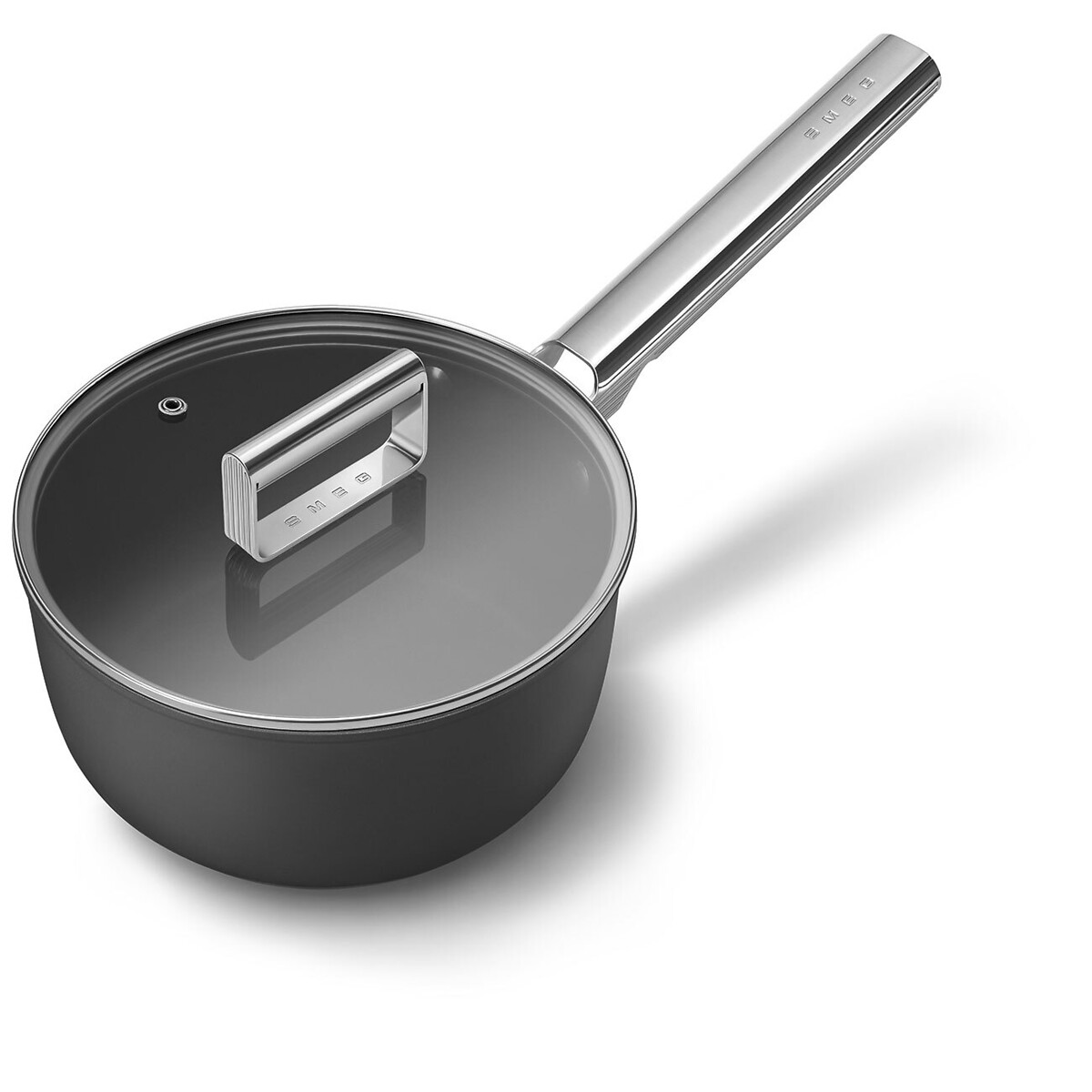 20cm Saucepan black, SMEG