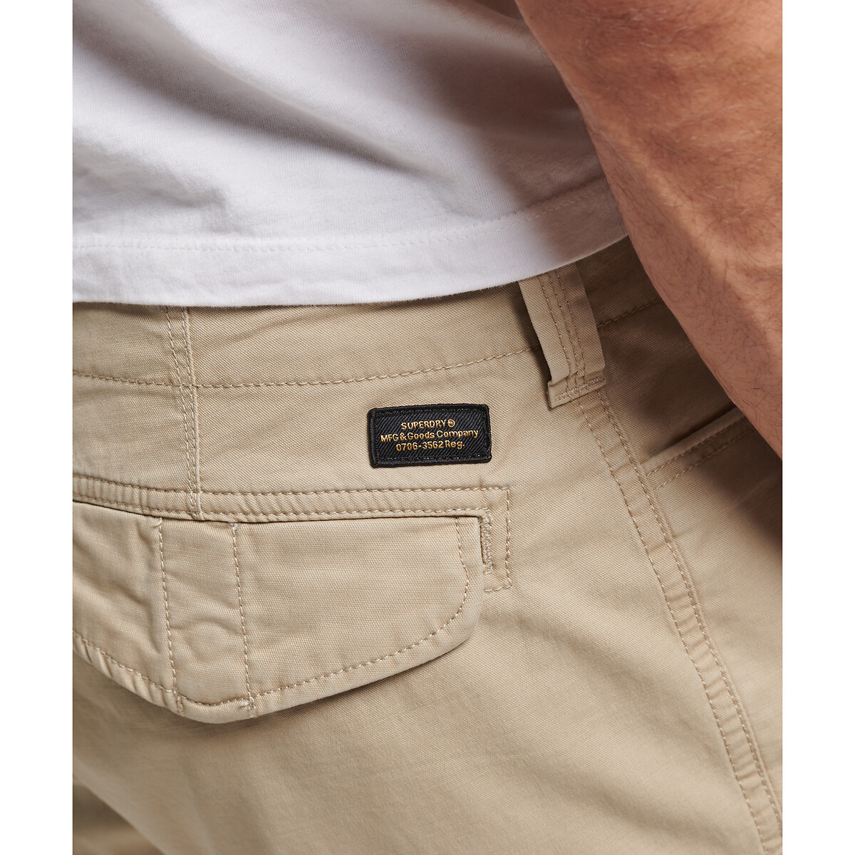 Short cargo Vintage Core taupe, SUPERDRY