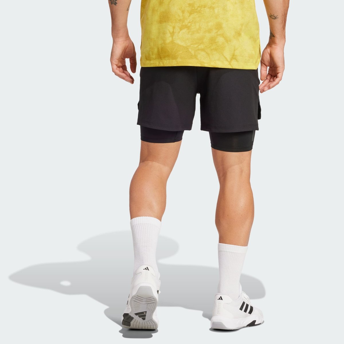 Short Primelift 2 En 1 Short Primelift 2 En 1 black / carbon, adidas Performance