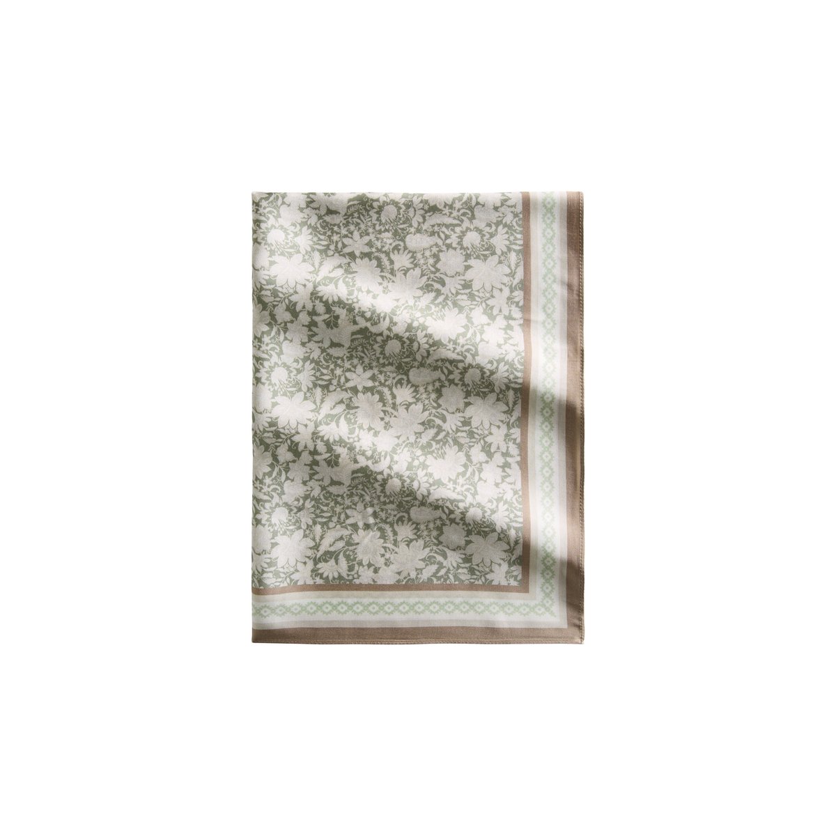 Foulard en satin doux vert clair, MARC O'POLO