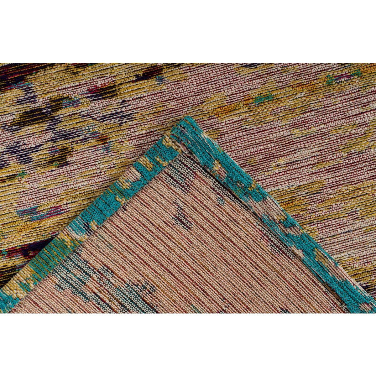 Tapis tissé rectangulaire, PRIMAVERA multicolore, RECOLLECTION