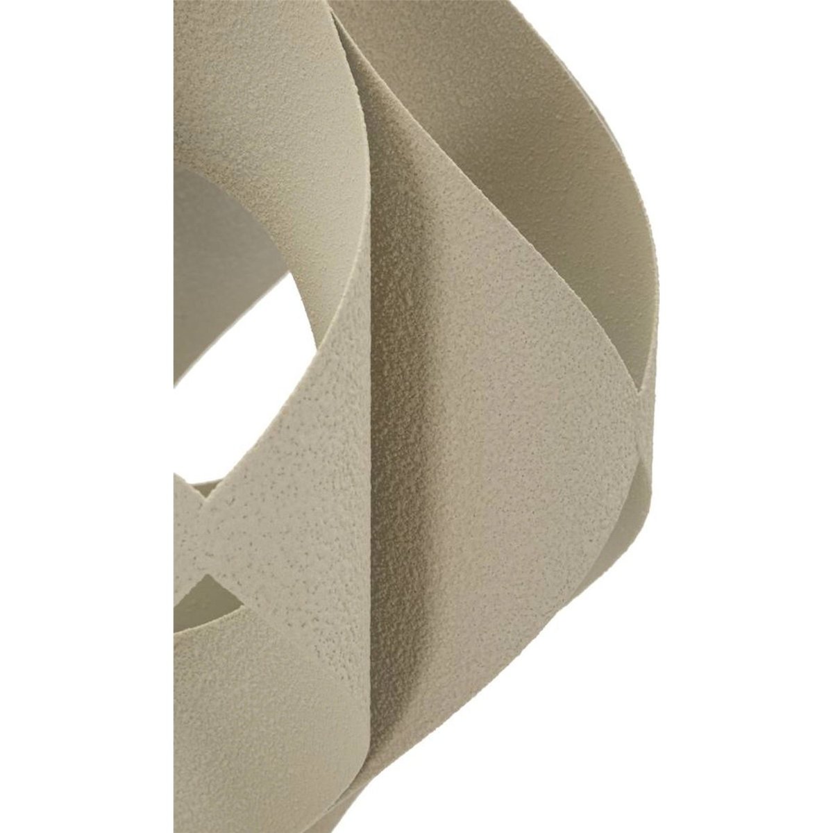 Lampadaire sculptural en fer ajouré MODERN crème, RECOLLECTION