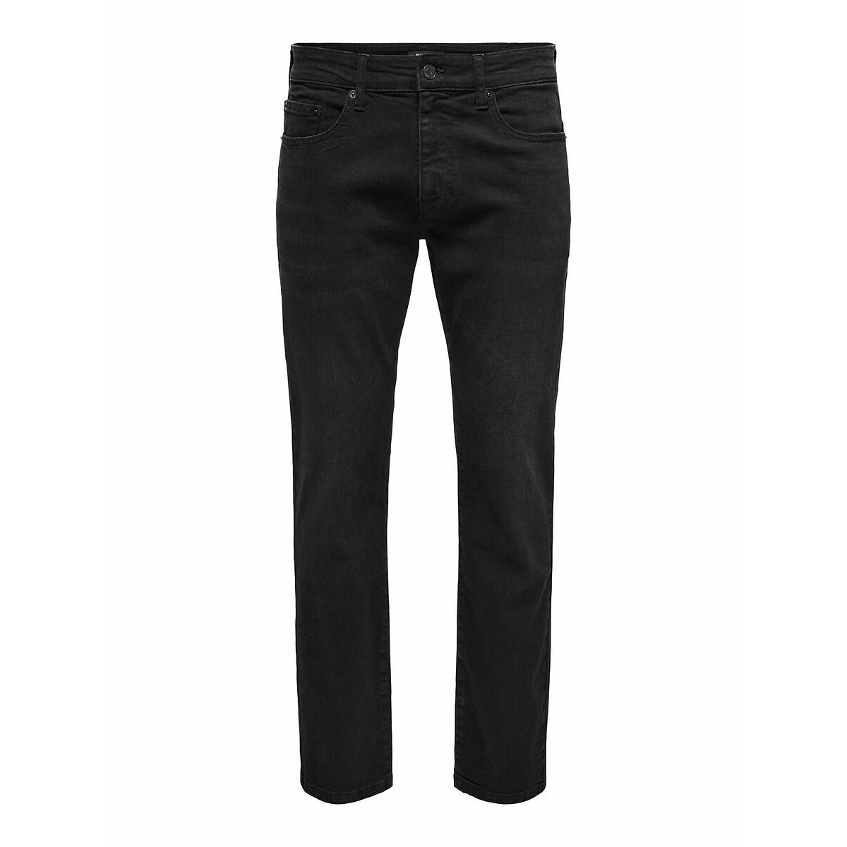 Rechte jeans Weft zwart, ONLY & SONS