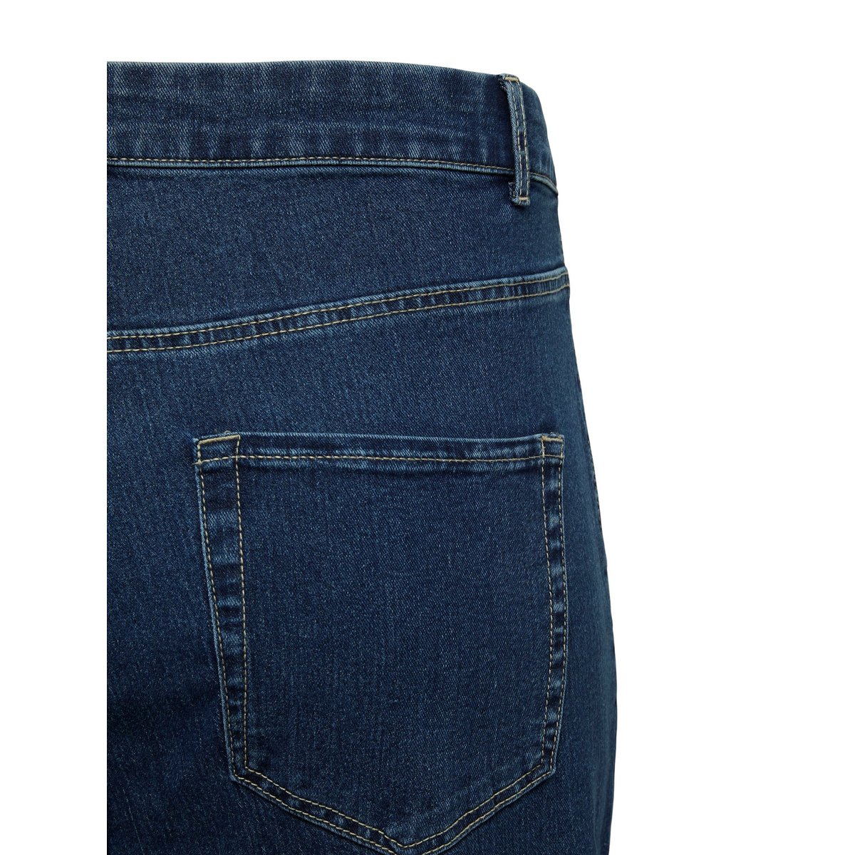 Jean À Coupe Large dark blue denim 1, VERO MODA